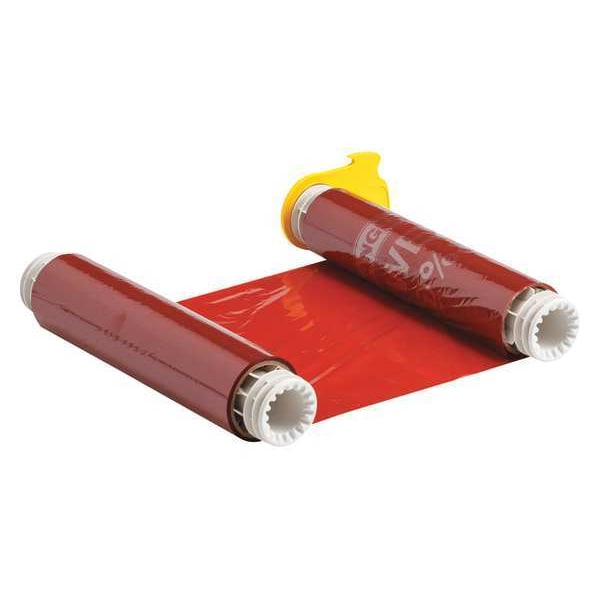 Brady Ribbon Cartridge, 8-3/4" W, 200 ft. L, Red - 13514