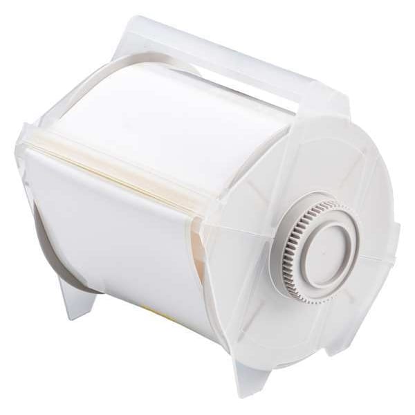 Brady Label Tape Cartridge, White, Labels/Roll: Continuous - 76614
