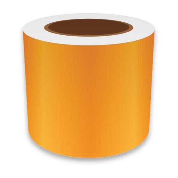 Vnm Signmaker Label Tape, Orange, 4in W, For Mfr No. VnM8, REFON-31028 - REFON-31028