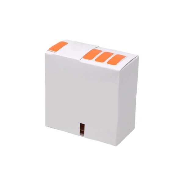 Globe Scientific Label Rolls, Cryo, 33x13mm, for 1.5/2mL Tubes, Orange, 1000PK - LCR-33X13N