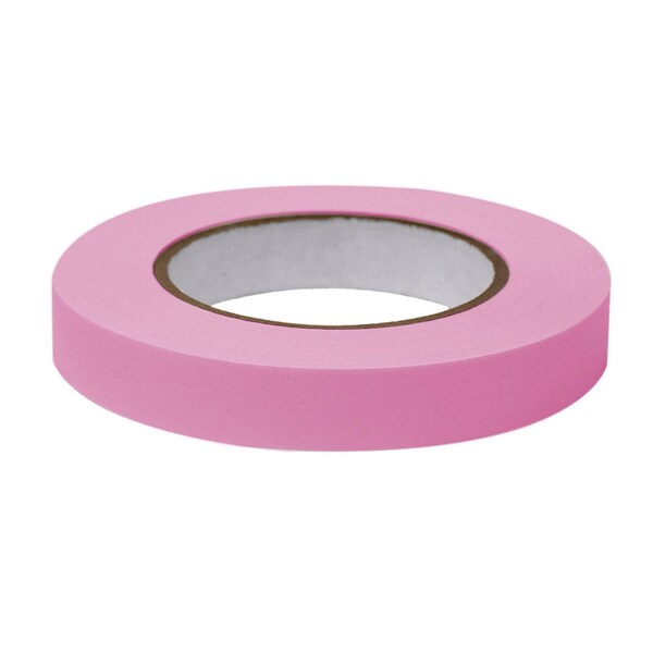 Globe Scientific Labeling Tape, 3/4" x 60yd per Roll, 4 Rolls/Case, Salmon, 4PK - LT-075X60S