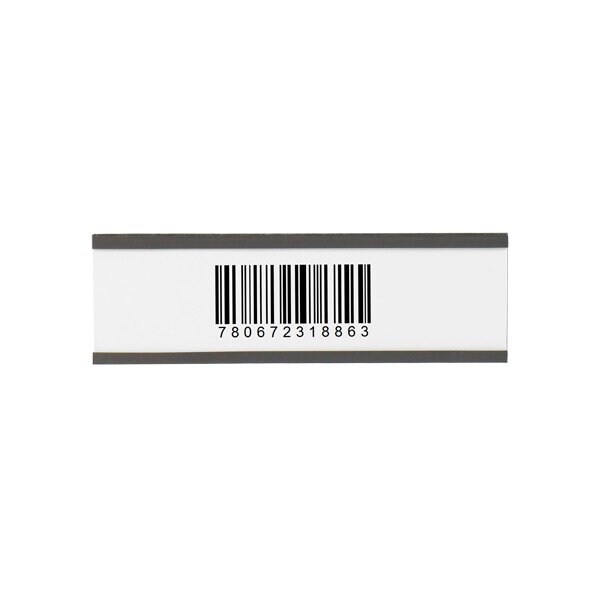 Bsc Preferred 2 x 6'' Magnetic C-Channel Cardholders, 25PK - BUY00021306