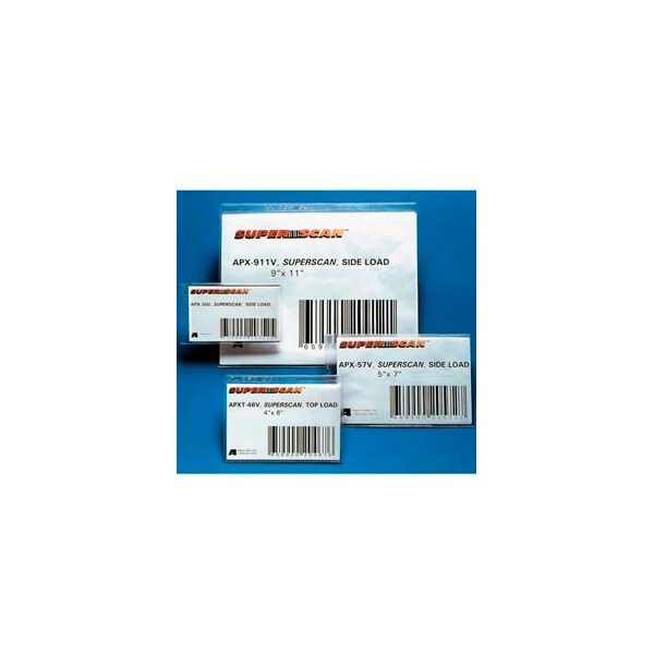 Aigner Index Label Holders, 5" x 8", Clear, Full Self Adhering (50 pcs/pkg) - SS58
