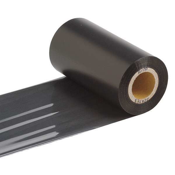 Brady Thermal Transfer Printer Ribbon, 4-21/64" W, 500 ft. L, Black - R4309
