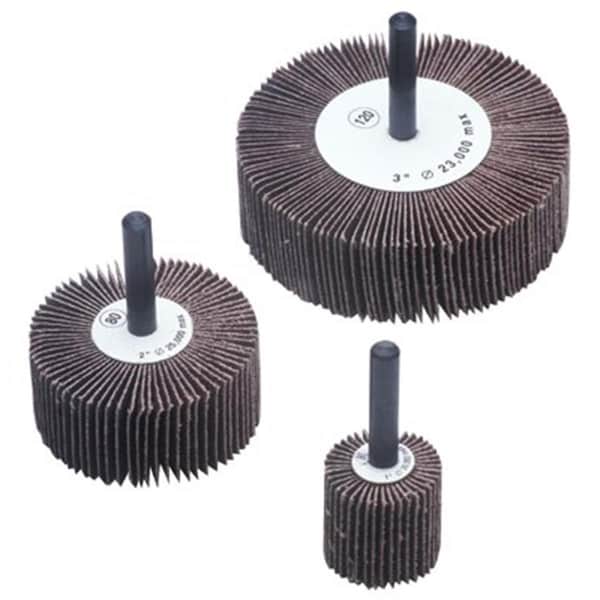 Cgw Abrasives CGW Abrasives 421-39933 2X1X1-4 Alum Oxide 80 Grit Flap Wheel - 421-39933