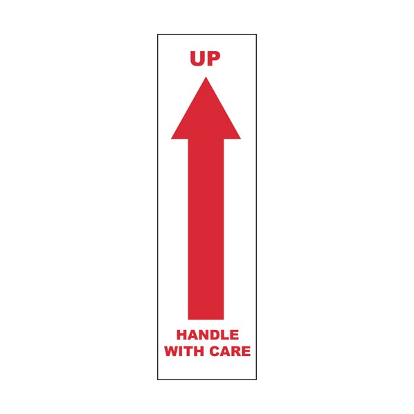 Nmc Up Handle With Care (Graphic) International Shipping Label - IHL10AL