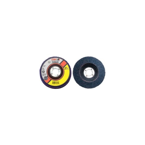 Cgw Abrasives CGW Abrasives 42302 Abrasive Flap Disc 4-1/2" x 7/8" 40 Grit Zirconia - 42302