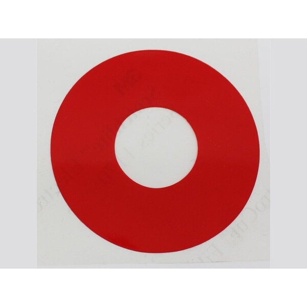 Gauge-Marking Gauge-Mark Vinyl, Transp, Red, 8pcs-3" - 20-1608-003-623