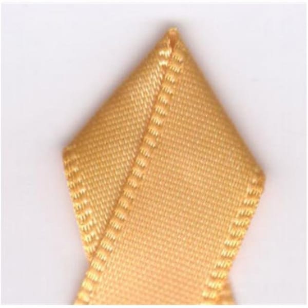 Papilion Papilion R074300160675100Y .63 in. Single-Face Satin Ribbon 100 Yards - Gold - R074300160675100Y
