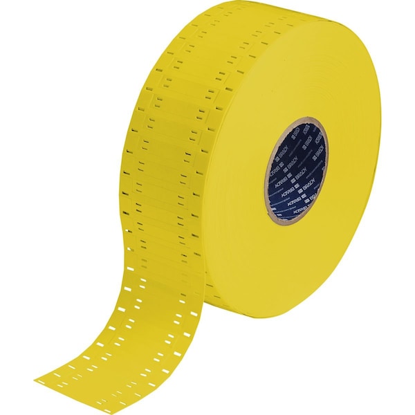 Brady Standard Temperature Performance Tags Polyolefin 0.41in H x 2.025in W YL 1500/RL - HSCMST-410-2-Y-1.5