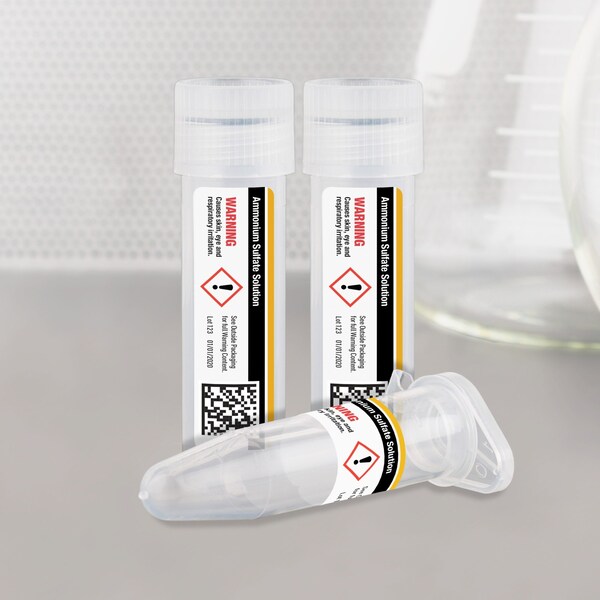 Avery UltraDuty Chemical Waterproof and UV Res Labels, 0.5x1.75, Wht, PK1500 - 60518