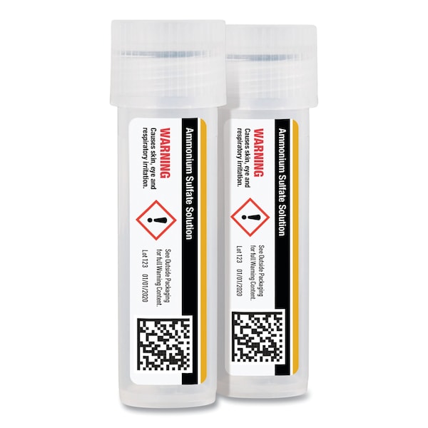 Avery UltraDuty Chemical Waterproof and UV Res Labels, 0.5x1.75, Wht, PK1500 - 60518