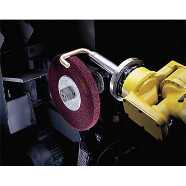 Scotch-Brite FlapWheel, AO, 6 In Diax1 Wx2 In AH, FN, PK3 - 61500122918