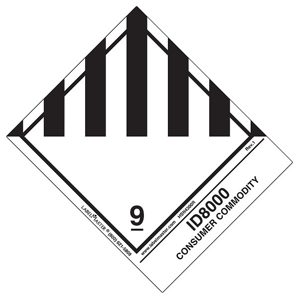Labelmaster Misc Dangerous Goods Lbl, 100mmx120mm, 500 - HSN4300R