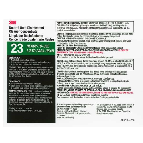 Tolco Secondary Label, Black, Green/White, PK12 - 340423