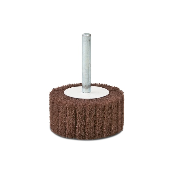 Cgw Abrasives Flap Whl, 3x2x1/4, Fine, Blue - 36461