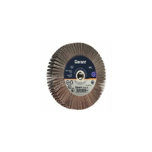 Garant Flap Wheel, Dia: 125 mm, Grit: 80 - 566350 80