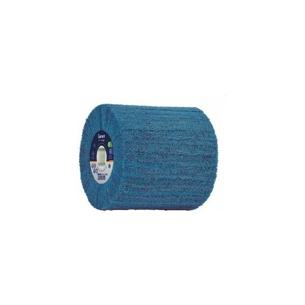 Garant ZA Fleece Flap Wheel Roller, 100 mm X 100 mm, Grit: 100 - 568477 100
