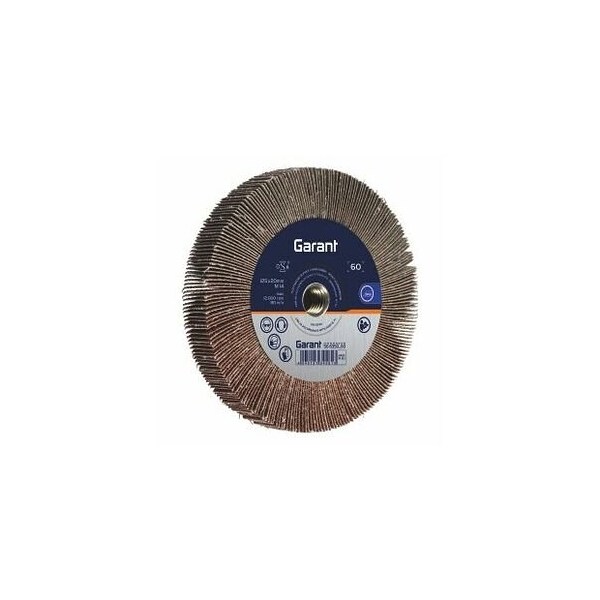 Garant Flap Wheel, Dia: 125 mm, Grit: 60 - 566350 60