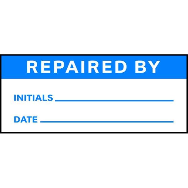 Stranco Inspection Label, ENG, Maintenance, PK350, TCSL2-21013 - TCSL2-21013