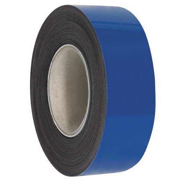 Partners Brand Warehouse Labels, Magnetic Rolls, 2" x 50', Blue, 1/Case - LH130