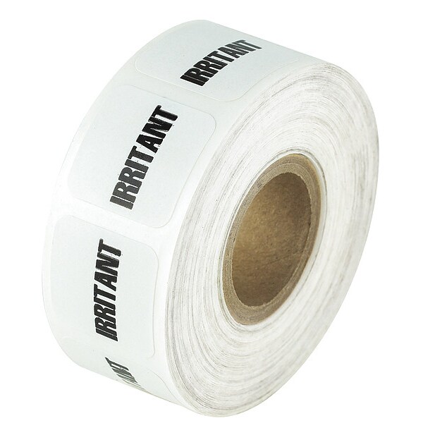 Harris Industries Label, 7/8 In. W, 7/8 In. H, PK500, LB132333 - LB132333