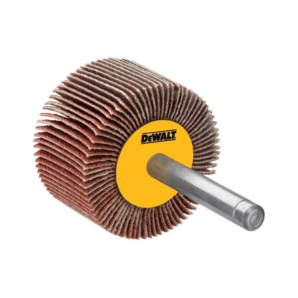 Dewalt Coated Abrasives, 3/4in.X 3/4in. X 1/4in. HP 60G FLAP WHEEL - DAFE1P0610