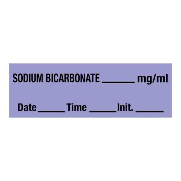 Nevs Sodium Bicarbonate_mg/ml DTI 1/2 x 500 Lavender w/Black - SANT-46