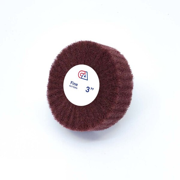 Continental Abrasives 3" x 1" x 1/4" Nonwoven Mounted Flap Wheel Fine - FW-NW31F