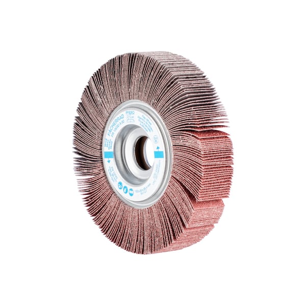 Pferd 6" x 1-1/2" Unmounted Flap Wheel - 1" A.H. - Aluminum Oxide - 60 Grit - 45612