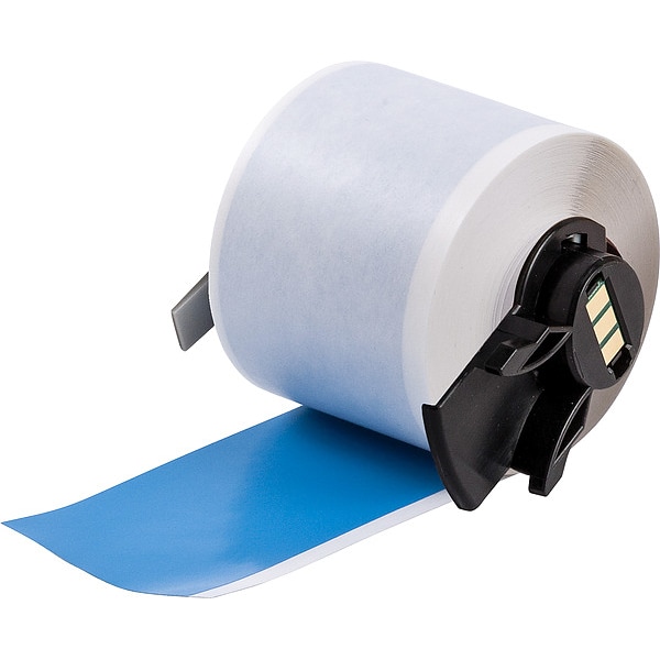 Brady Label, 1 29/32 in W, Outdoor, Blue - M6C-1900-439-BL