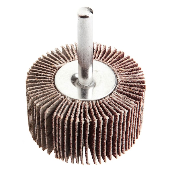 Forney Flap Wheel, Shank Mounted, 2 in x 1 in - 60184