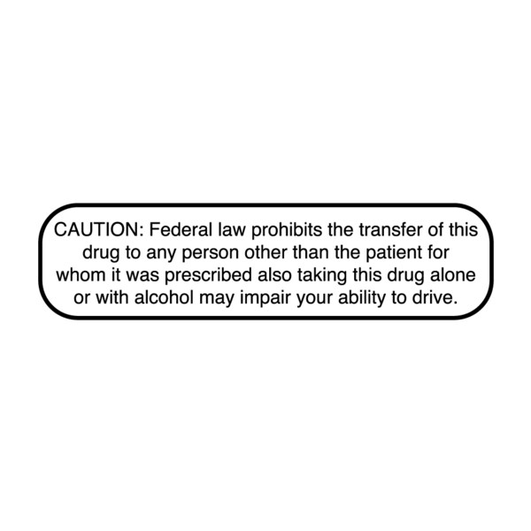 Nevs Caution: Federal Law Prohibits 3/8" x 1-1/2" - PAUX-16