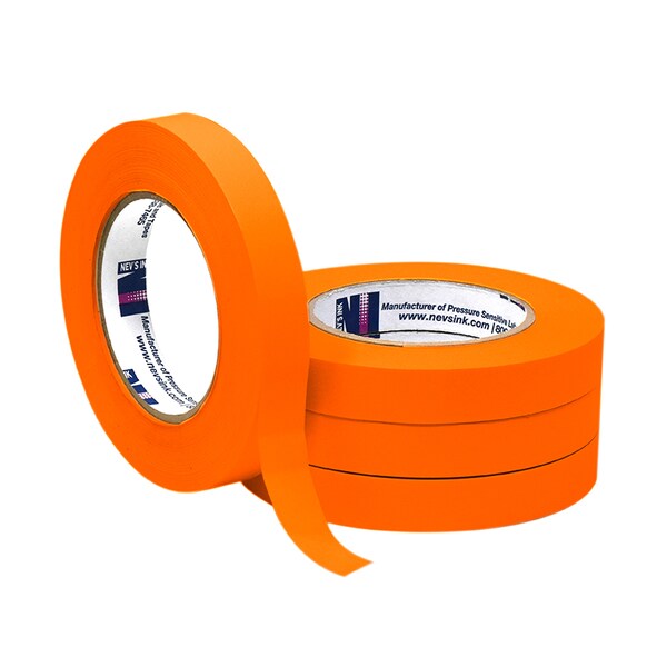 Nevs 3/4" wide x 60yd Orange Labeling Tape - T-750-ORANGE