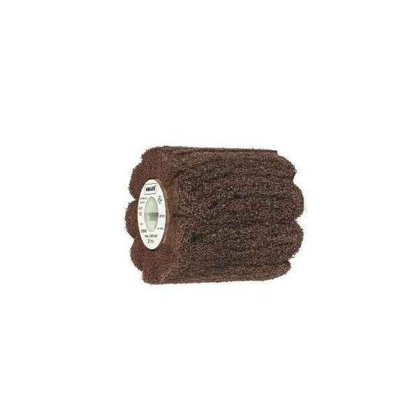 Holex Fleece Flap Wheel Roller, 100 mm X 50 mm, Grit: 100 - 568479 100