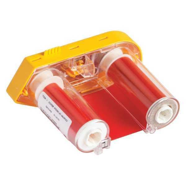 Brady Ribbon, 2" W, 75 ft. L, Red - M61-R4410-RD