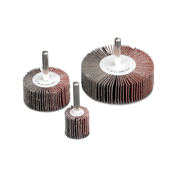 Cgw Abrasives Flap Whl, 3x1x1/4, A/O, 40G - 39947