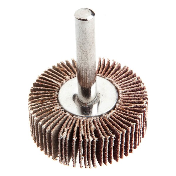 Forney Flap Wheel, Shank Mounted, 1-1/2 in x 1/2 in - 60188