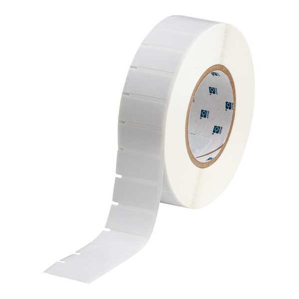 Brady Thermal Transfer Label, All White, Labels/Roll: 3000 - THT-135-427-3-AW