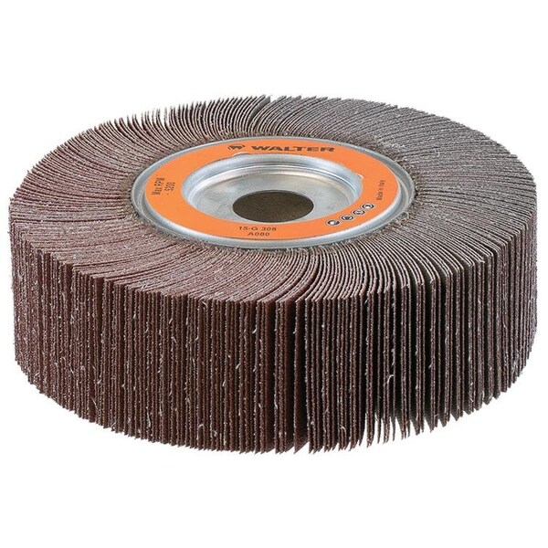 Walter Surface Technologies 6-1/2 in. Grit  2 in. Grit 80 Coolcut Flap Wheels - 15G308
