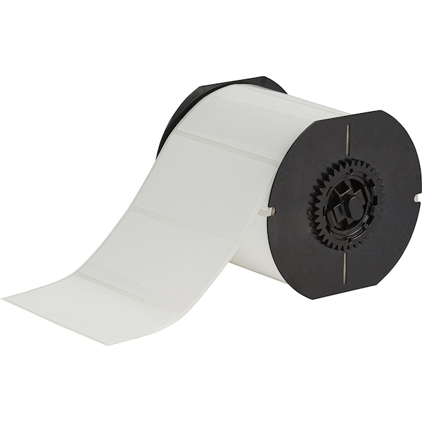 Brady B33 Series Polyester Permanent Labels 2in H x 4in W WT 750/RL - B33-55-489