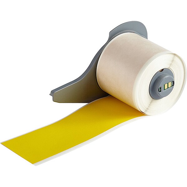 Brady Label, 2 in W, Yellow - M7C-2000-472-YL