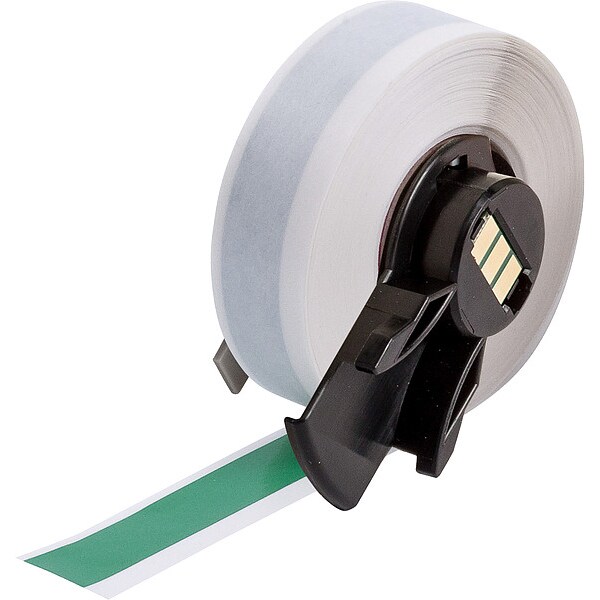 Brady Label, 1/2 in W, Outdoor, Green - M6C-500-439-GR
