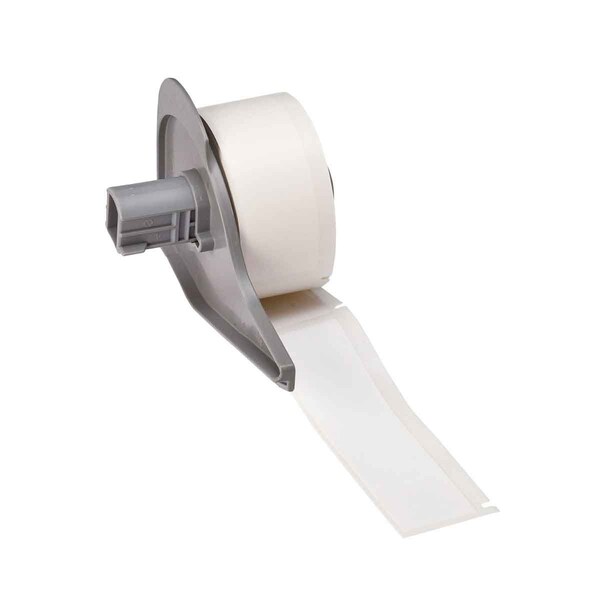 Brady Label, 4 in W, White - M7-23-483