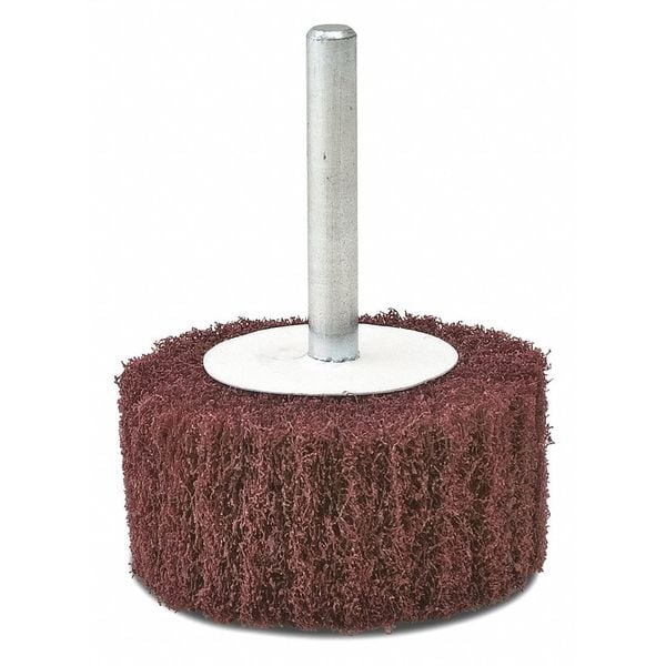 Cgw Abrasives Flap Whl, 1x1x1/4, Med, Mrn - 36451