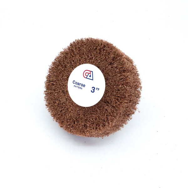 Continental Abrasives 3" x 1" x 1/4" Nonwoven Mounted Flap Wheel Coarse - FW-NW31C