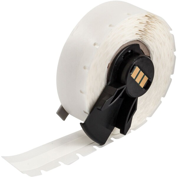 Brady Label, Nylon, Color White, 3/8" W - M6C-375-499