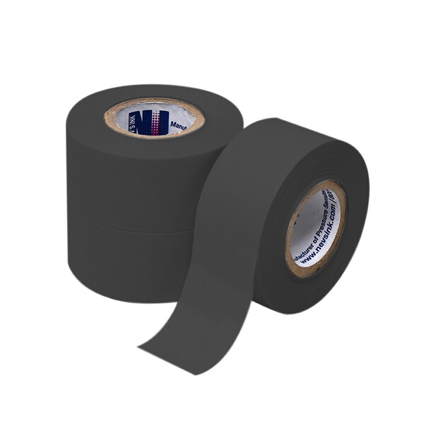 Nevs 1" wide x 500" Black Labeling Tape - T-10-BLACK