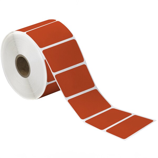 Tape Logic 2 1/4 x 1 1/4in Red Desktop Direct Thermal Label, 12PK - THD305