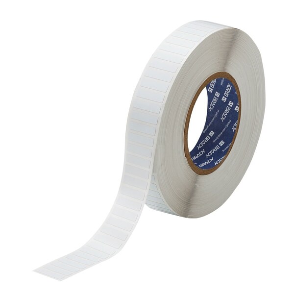 Brady Laser Markable Electrostatic Diss Polyimide Lbls 0.25in H x 1in W WT 10000/RL - LZR-103-735-10
